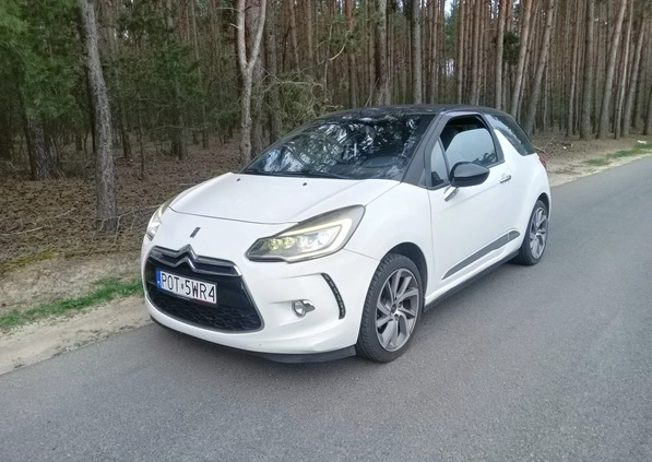 Citroen DS3 cena 30900 przebieg: 106000, rok produkcji 2016 z Krośniewice małe 172